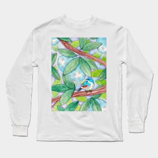 Tree of Life with Birdy Long Sleeve T-Shirt